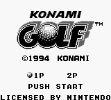 Ultra Golf screenshot 5 for GameBoy